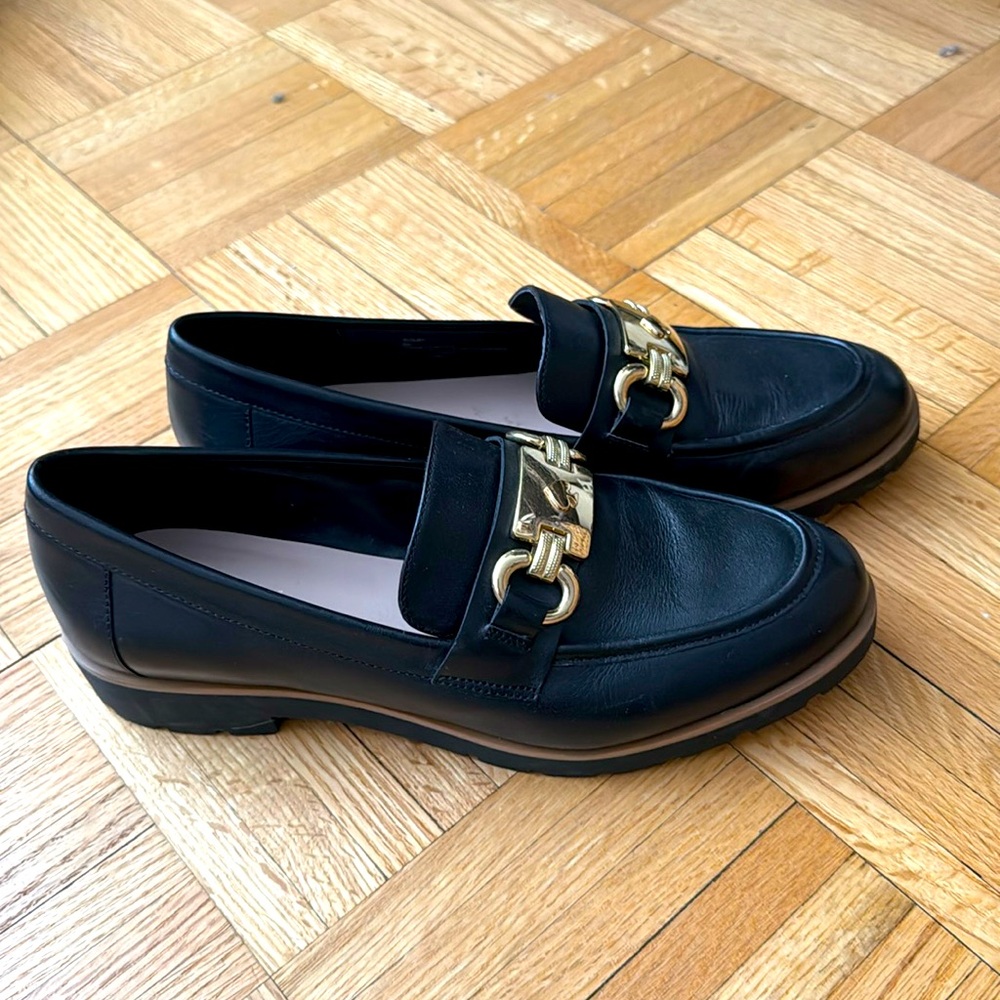 Black Kate Spade loafers US size 8M